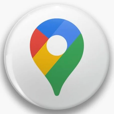 Google Maps-Symbol Google Button
