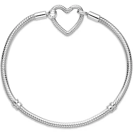 Pandora Armband Moments Herzverschluss Silber 599539C00 23 cm