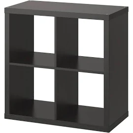 IKEA Kallax Regal schwarzbraun