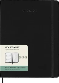 Moleskine 18 Monate Wochen Notizkalender 2024/2025 XL