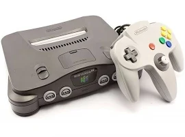 Nintendo 64 - N64 Konsole inkl. Nintendo Controller - Grau ""GUT