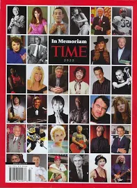 Einzelausgabe In Memoriam Time Magazine 2023