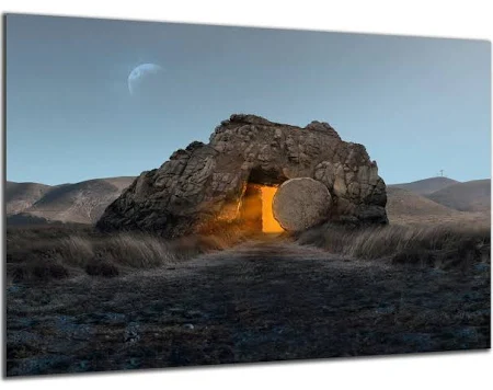 Munera Design - Bild 30x40 - Auferstehung - Wand-Bilder Wohnzimmer