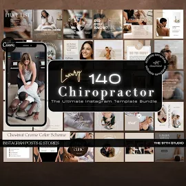 Chiropraktiker Instagram Posts | Chiropraktiker Digitales Marketing | Soziale Medien | Chiropraktik-Klinik Instagram | Social Media Instagram Posts