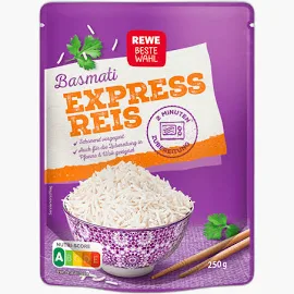 Rewe Beste Wahl Express Basmati Reis 250g - Flink