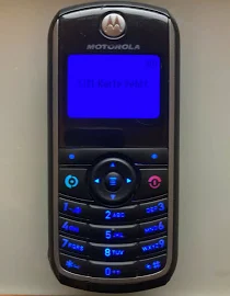 Klassisches handy: Motorola C118 schwarz, OVP