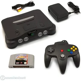 N64 / Nintendo 64 - Konsole + Lamborghini + Original Controller + Zub.