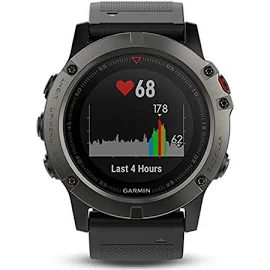 Garmin Fenix 5 Saphir Schwarz