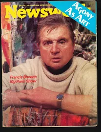 NewsWeek Magazine 24 Januar 1977 Francis Bacon's Big Paris Show