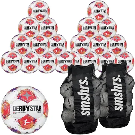 Derbystar 20er Ballpaket Bundesliga Brillant TT v25 inkl. 2x Ballsack