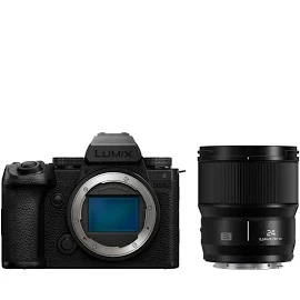 Panasonic Lumix DC-S5 II X mit Lumix S 24mm F1,8 L-Mount - 200 € Sofortrabatt bis 30.09.2024 | Neuer 24,2 MP Sensor & neuer Prozessor | Doppelte