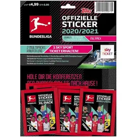 Topps Bundesliga Sticker-Multipack 2020/2021