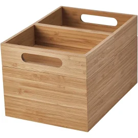 IKEA Dragan Box 3er-Set Bambus