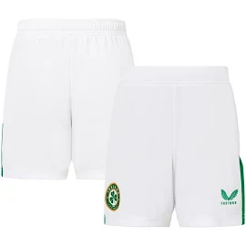 Castore Republic of Ireland 2024 Home Kurze Hose Junior - XL - White