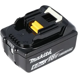 Makita BL1860B Akku 18V / 6,0Ah Li-Ion. Makita. Elektrowerkzeug-Akkus. 0088381464123.