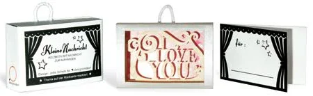 Kleine Botschaft Kleine Nachricht I Love You