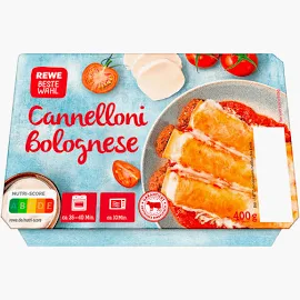 Rewe Beste Wahl Cannelloni Bolognese 400g - Flink