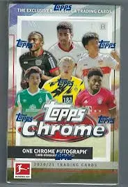 Topps Chrome Bundesliga 2020/21 Hobby Box