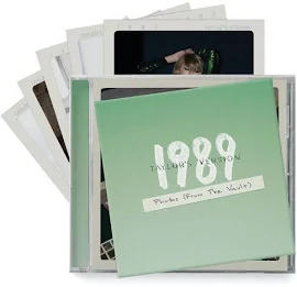 Taylor Swift 1989 (Taylor's Version Aquamarine Green Deluxe CD POLAROIDS Ausvk