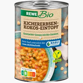 Rewe Bio Kichererbsen-Kokos-Eintopf 400ml