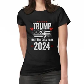 Donald Trump 2024 Take America Back Wahl - Die Rückkehr Donald Trump Frauen T-Shirt