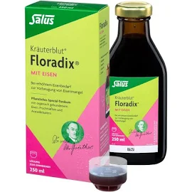 Floradix mit Eisen Lösung zum Einnehmen , 250 ml