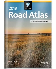 Rand McNally 2019 Road Atlas with Protective Vinyl Cover, Rand Mcnally. Bücher. 0528019627.