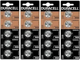 4x 5er Duracell Knopfzelle Code: 2025 Cr2025 Auto Schlüssel Dl 2025