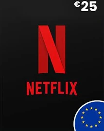 Netflix Gift Card 25 EUR Europe Netflix CD Key