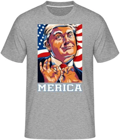 Merica Trump - Shirtinator Männer T-Shirt