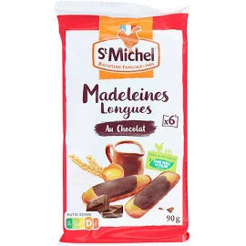 St. Michel 2 x Madeleines Longues Au Chocolat