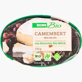 Rewe Bio Camembert 60% 150g - Flink