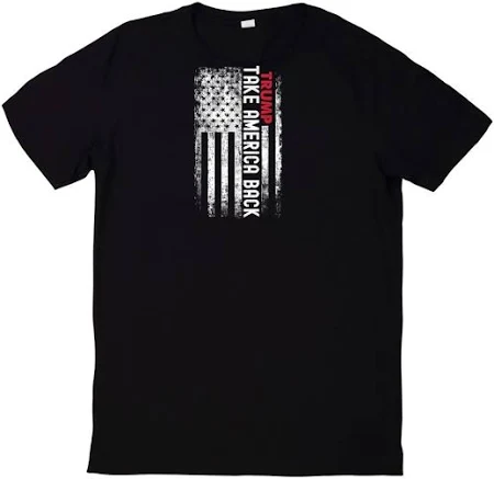 Donald Trump 2024 T-shirt Nimm Amerika Zurück Tee Patriotisches Usa