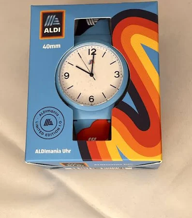 ALDI ALDImania Limited Edition 1.0 Uhr 40mm Armbanduhr versch. Designs NEU