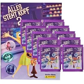 Panini Alles Steht Kopf 2 Sammelsticker - 1x Sammelalbum + 10x Stickertüten