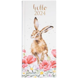 Kalender 2024 Terminplaner Slim Diary Wrendale Designs