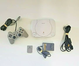 Ps1 Konsole Playstation 1 One Ps + Original Controller + Alle Kabel