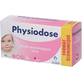 Physiodose Sérum physiologique 40 unidoses 5ml