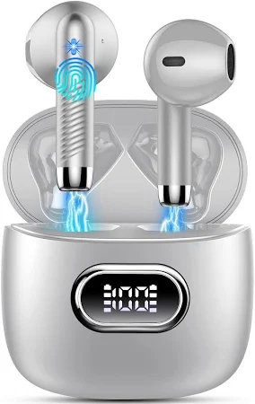 Ecouteur Traducteur Instantané, 49H AI Écouteurs Traducteur Temps Réel Sans Fil avec 164 Langues, 3 en 1 Bluetooth 5.4 Oreillette Traduction 7 Modes