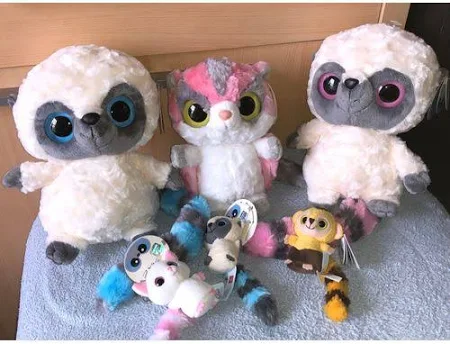 Lot Peluches Yahoo Friends