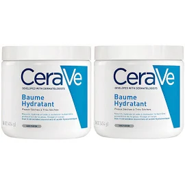 CeraVe Baume Hydratant Visage et Corps Peaux Sèches à Très Sèches 2x454g