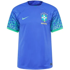 Maillot extérieur Hommes Nike Brésil Coupe du Monde 2022 Bleu