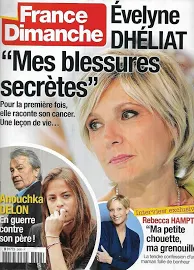 France Dimanche N°3498 13/09/2013 Evelyne Dhéliat/ Anouchka Delon/