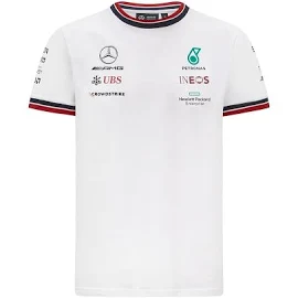 Polo Mercedes AMG Petronas F1 2022 Team - Blanc - Homme Taille: S