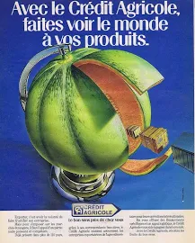 Publicite Advertising 045 1984 Credit Agricole Le Bon Sens Près De
