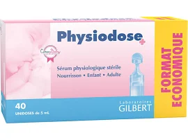 Physiodose Sérum physiologique 40 unidoses 5ml