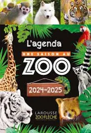 Agenda scolaire une Saison au Zoo 2024-2025