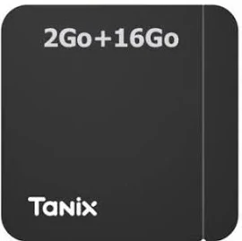 Tanix New boîte de télévision intelligente Android 11 W2 Amlogic S905w2 TV Box 2Go 16Go Double WiFi, BT, lecteur multimédia Box TV