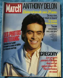 Anthony Delon - Coupures De Presse, Clipping 1985