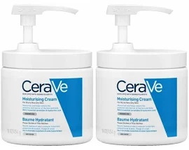 Cerave Moisturising Cream 454ml With Pomp 2pcs Set